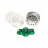 Five Hardware Nuts GREEN