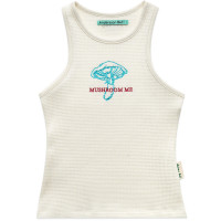 Andersson Bell Mushroom ME Embroidery Tank TOP CREAM