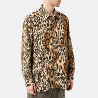 NEEDLES Work Shirt LEOPARD