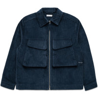 Pop Trading Company Boxer Overshirt navy corduroy