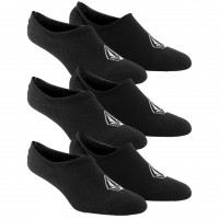 Volcom Stones No Show Socks 3PK BLACK