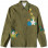Andersson Bell Flower Embroidery Chore Jacket KHAKI