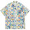 Engineered Garments Camp Shirt WHITE/BLUE ETHNO PRINT PATCHWORK
