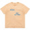 Engineered Garments Printed Cross Crew Neck T-shirt PEACH - WHERE