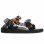 Arizona Love Trekky Sandals LEOPARD PRINT/BLACK