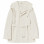AURALEE High Density Cotton Polyester Cloth Hooded Blouson IVORY
