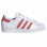 Adidas Superstar FTWR WHITE/CREW RED/MATTE SILVER