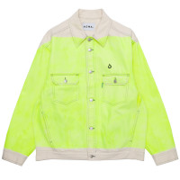 Noma t.d. Tracker Jacket - Hand Paint NATURAL/ YELLOW