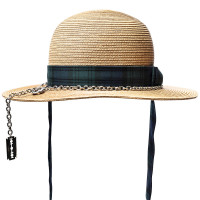 KIDILL Straw Bowler HAT Camel Brown