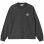 Carhartt WIP W' L/S Nelson T-shirt BLACK (GARMENT DYED)
