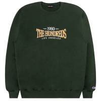 The Hundreds ALL Star Crewneck Dark Green