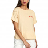 RVCA Land Snail SS J Tees YELLOW