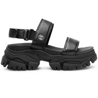 Timberland Adley WAY Sandal 2 Band BLACK FULL GRAIN