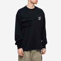 F/CE Fast-dry LS Utility TEE BLACK
