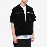 F/CE 7 Pockets Corduroy S/S Shirt BLACK