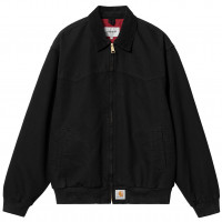 Carhartt WIP OG Santa FE Jacket BLACK / BLACK (RINSED)