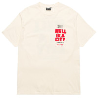 The Hundreds Hell IS A City T-shirt CREAM