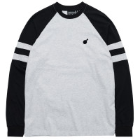 The Hundreds Cannon Raglan LS T-shirt ATHLETIC HEATHER