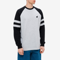 The Hundreds Cannon Raglan LS T-shirt ATHLETIC HEATHER