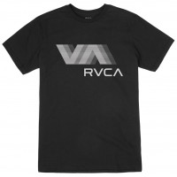 RVCA VA RVCA Blur SS M Tees BLACK