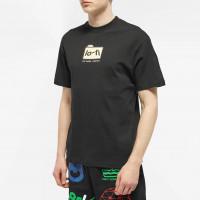 LO-FI Folder Logo TEE BLACK