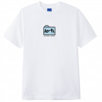 LO-FI Folder Logo TEE White