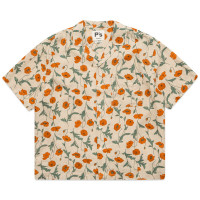 PRESIDENT'S Rangi Over P'S Tapestry Print Washed Crinkle Ecrù
