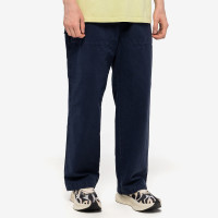 PRESIDENT'S Time OFF Trousers P'S Cotton Linen ECO DYE BLUE NAVY