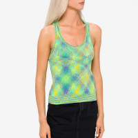 ARIES Holey Space DYE Vest GREEN