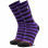 KYOTO Furedi Socks Black,Purple