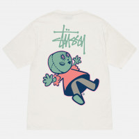 Stussy Dollie Pig. Dyed TEE NATURAL