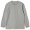 Carhartt WIP L/S Chase T-shirt GREY HEATHER / GOLD
