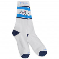 RIPNDIP Peeking Nermal Socks ASH HEATHER/NAVY