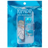 RIPNDIP Nermal S Thompson Mini Skateboard BLUE