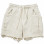 SUGARHILL Zip-up Half Sweat Trousers IVORY WHITE