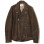 SUGARHILL Gill Leather Rider's Jacket GREEN GILL