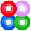 Ricta Super Crystals TRANS PURPLE GREEN BLUE RED