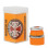 Independent Standard Cylinder Cushions Medium ORANGE