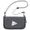 And Wander Reflective RIP Pouch Charcoal