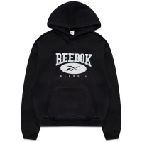 Reebok CL AE BIG Logo FT Hoodie BLACK