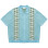 OBEY Monument Button-up Polo SS SKY BLUE MULTI