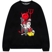 RIPNDIP Devilman / Nermknit Sweater BLACK