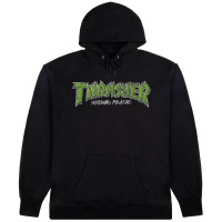 Thrasher Brick Hood BLACK