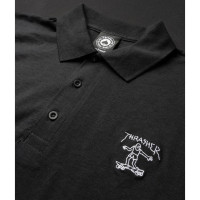 Thrasher Poloshirt Mini Gonz BLACK