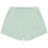 Sporty & Rich Italic Logo Embroidered Disco Short Jade/White