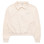 Sporty & Rich Italic Logo Embroidered Polo CREAM