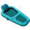 Aqua Leisure Oversized Luxury Lounge Trop Teal