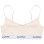 Sporty & Rich Serif Logo Bralette CREAM