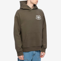 DAZE Detroit Revival M.c. Hoodie KHAKI
