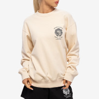 Sporty & Rich Hotel Crewneck CREAM/NAVY